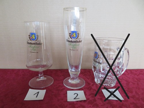 Glas mit aufdruck - 1x,
